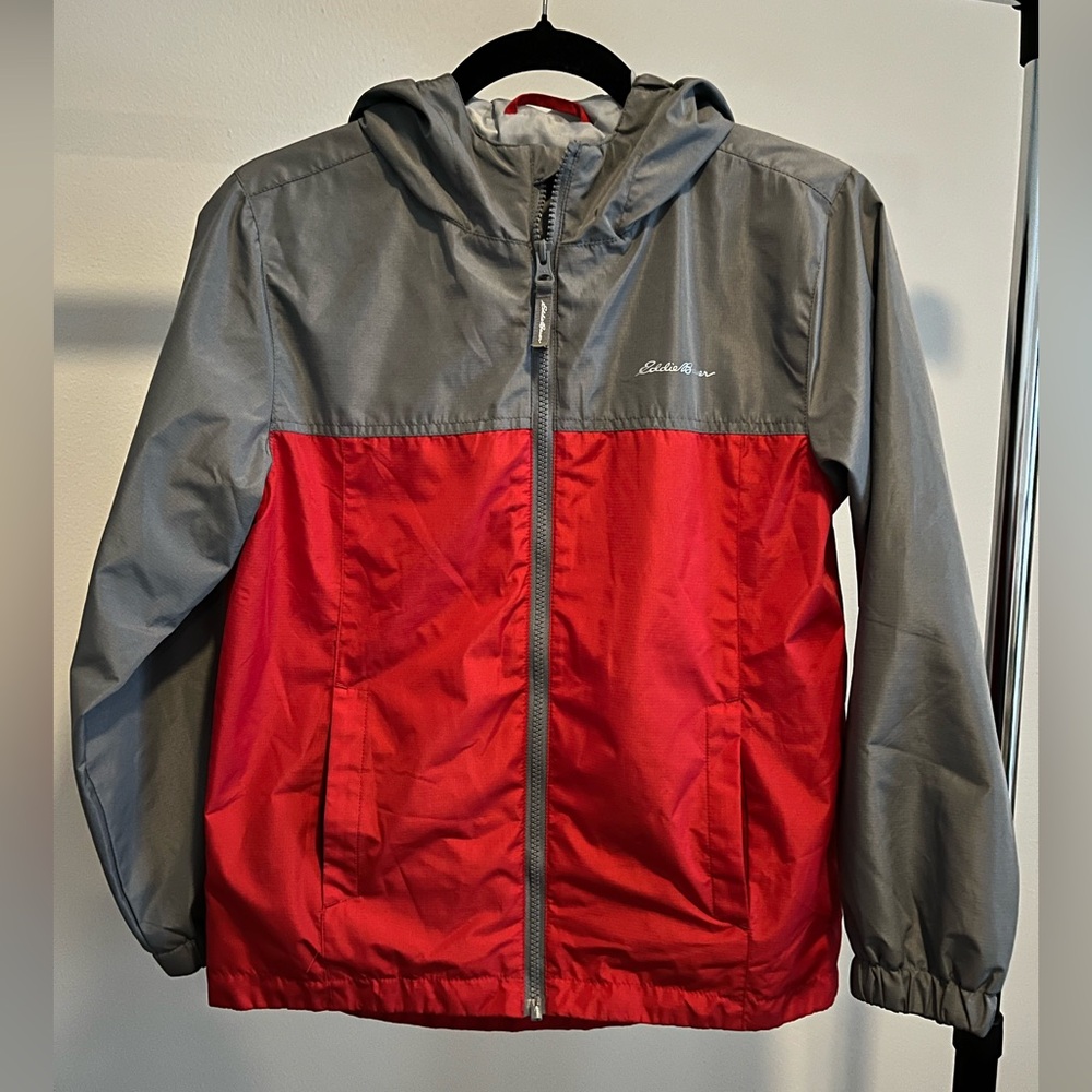 Eddie Bauer kids hooded zip jacket.